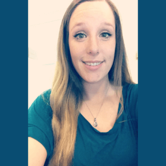 Allison selfie, online BBA student
